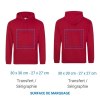 Sweat à capuche COLLEGE HOODIE - 3XL