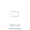 Pin's rectangulaire - France - Gris Argent