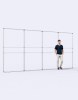 Cadre aluminium autoportant 600x230cm