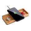 Organisateur de bureau avec chargeur sans fil REEVES-BAMBOOCHARGE