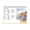 Chevalet standard 7 feuillets paysages2025 marquage quadri - avec plaque feuillets repositionnables