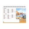 Chevalet standard 7 feuillets paysages2025 marquage quadri - avec plaque feuillets repositionnables