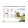 Chevalet standard 7 feuillets paysages2025 marquage quadri - avec plaque feuillets repositionnables