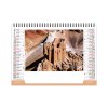 Chevalet standard 7 feuillets architectures du monde 2025 marquage quadri - avec plaque feuillets repositionnables