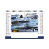 Chevalet standard 7 feuillets oceans 2025 marquage quadri - avec plaque feuillets repositionnables