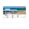 Chevalet standard 13 feuillets france panoramique 2025 marquage quadri - avec plaque feuillets repositionnables