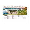 Chevalet standard 13 feuillets france panoramique 2025 marquage quadri - avec plaque feuillets repositionnables