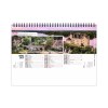 Chevalet standard 13 feuillets france panoramique 2025 marquage quadri - avec plaque feuillets repositionnables