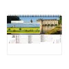 Chevalet standard 13 feuillets france panoramique 2025 marquage quadri - avec plaque feuillets repositionnables