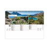 Chevalet standard 13 feuillets france panoramique 2025 marquage quadri - avec plaque feuillets repositionnables