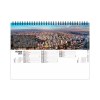 Chevalet standard 13 feuillets megalopolis 2025 marquage quadri - avec plaque feuillets repositionnables