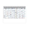 Chevalet standard 13 feuillets mayotte 2025 marquage quadri - avec plaque feuillets repositionnables