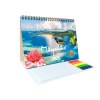 Chevalet standard 13 feuillets mayotte 2025 marquage quadri - avec plaque feuillets repositionnables