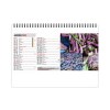 Chevalet standard 13 feuillets couleurs marche 2025 marquage quadri - avec plaque feuillets repositionnables