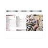 Chevalet standard 13 feuillets couleurs marche 2025 marquage quadri - avec plaque feuillets repositionnables
