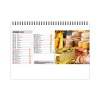 Chevalet standard 13 feuillets couleurs marche 2025 marquage quadri - avec plaque feuillets repositionnables