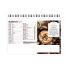 Chevalet standard 13 feuillets couleurs cuisine 2025 marquage quadri - avec plaque feuillets repositionnables