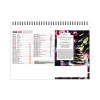 Chevalet standard 13 feuillets couleurs cuisine 2025 marquage quadri - avec plaque feuillets repositionnables