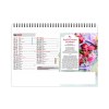 Chevalet standard 13 feuillets couleurs cuisine 2025 marquage quadri - avec plaque feuillets repositionnables