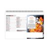 Chevalet standard 13 feuillets couleurs cuisine 2025 marquage quadri - avec plaque feuillets repositionnables