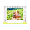Chevalet standard 7 feuillets gouters d'enfants 2025 marquage quadri - avec plaque feuillets repositionnables