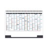 Chevalet standard 7 feuillets l humour au travail 2025 marquage quadri - avec plaque feuillets repositionnables