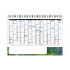 Chevalet standard 7 feuillets parcs et chateaux 2025 marquage quadri - avec plaque feuillets repositionnables