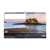 Illustre envergure 2025 - 13 feuillets - xxl 600x360mm - marquage quadri - page de garde repiquee