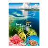 Illustre l mayotte 2025- 13 feuillets - xxl 300x420mm - marquage quadri - page de garde repiquee
