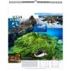 Illustre oceans 2025 - 7 feuillets - xxl 480x580mm - reliure spirale - marquage quadri - page de garde repiquee