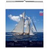 Illustre voile classique 2025 - 7 feuillets - xxl 480x580mm - reliure spirale - marquage quadri - page de garde repiquee