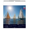 Illustre voile classique 2025 - 7 feuillets - xxl 480x580mm - reliure spirale - marquage quadri - page de garde repiquee