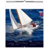 Illustre voile classique 2025 - 7 feuillets - xxl 480x580mm - reliure spirale - marquage quadri - page de garde repiquee