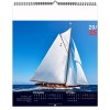 Illustre voile classique 2025 - 7 feuillets - xxl 480x580mm - reliure spirale - marquage quadri - page de garde repiquee