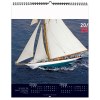 Illustre voile classique 2025 - 7 feuillets - xxl 480x580mm - reliure baguette - marquage quadri - page de garde repiquee