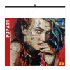 Illustre  pop art 2025 - 7 feuillets - xxl 480x480mm - reliure spirale - marquage quadri - page de garde repiquee