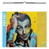Illustre  pop art 2025 - 7 feuillets - xxl 480x480mm - reliure spirale - marquage quadri - page de garde repiquee