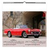 Illustre design car 2025 - 7 feuillets - xxl 480x480mm - reliure spirale - marquage quadri - page de garde repiquee