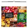 Illustre couleurs marche 2025 - 7 feuillets - xxl 480x480mm - reliure spirale - marquage quadri - page de garde repiquee