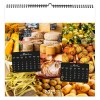 Illustre couleurs marche 2025 - 7 feuillets - xxl 480x480mm - reliure baguette - marquage quadri - page de garde repiquee