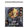 Illustre plats et desserts 2025 - 7 feuillets - xxl 300x420 mm - reliure spirale - marquage quadri - page de garde repiquee
