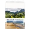 Illustre paysages de france 2025 - 7 feuillets - xxl 300x420 mm - reliure spirale - marquage quadri - page de garde repiquee