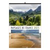 Illustre paysages de france 2025 - 7 feuillets - xxl 300x420 mm - reliure spirale - marquage quadri - page de garde repiquee