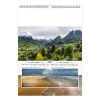 Illustre paysages de france 2025 - 7 feuillets - xxl 300x420 mm - reliure spirale - marquage quadri - page de garde repiquee