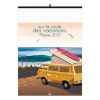 Illustre sur la route des vacances 2025 - 7 feuillets - xxl 330x490 mm - reliure spirale - marquage quadri - page de garde repiquee