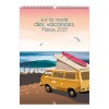 Illustre sur la route des vacances 2025 - 7 feuillets - xxl 330x490 mm - reliure spirale - marquage quadri - page de garde repiquee