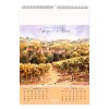 Illustre paysages 2025 - 7 feuillets - xxl 330x490 mm - reliure baguette - marquage quadri - page de garde repiquee