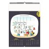 Illustre humour au travail 2025 - 7 feuillets - xxl 330x490 mm - reliure spirale - marquage quadri - page de garde repiquee