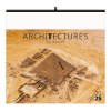 Illustre architectes du monde 2025 - 7 feuillets - xxl 480x450mm - reliure spirale - marquage quadri - page de garde repiquee