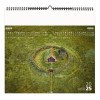 Illustre architectes du monde 2025 - 7 feuillets - xxl 480x450mm - reliure spirale - marquage quadri - page de garde repiquee